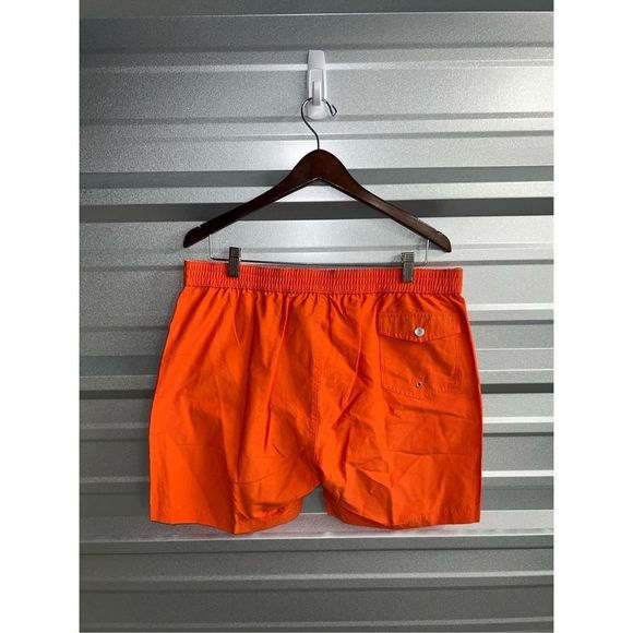 New Orange Psycho Bunny Swim Trunks Size M - Picture 5 of 5